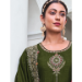 Picture of Statuesque Silk Green Readymade Salwar Kameez