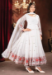 Picture of Georgette White Smoke Readymade Salwar Kameez