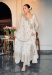 Picture of Fascinating Georgette Off White Readymade Salwar Kameez