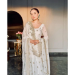 Picture of Fascinating Georgette Off White Readymade Salwar Kameez