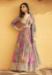Picture of Chiffon & Silk Dim Gray Anarkali Salwar Kameez