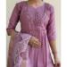 Picture of Net & Silk Rosy Brown Readymade Salwar Kameez
