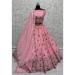 Picture of Delightful Chiffon Pale Violet Red Lehenga Choli