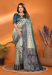 Picture of Graceful Silk Dark Sea Green Saree