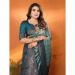 Picture of Graceful Silk Dark Sea Green Saree