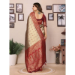 Picture of Graceful Silk Tan Saree