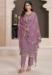 Picture of Nice Silk Purple Straight Cut Salwar Kameez