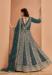 Picture of Georgette Dark Slate Grey Anarkali Salwar Kameez