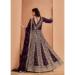 Picture of Lovely Georgette Maroon Anarkali Salwar Kameez