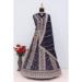 Picture of Gorgeous Georgette Navy Blue Anarkali Salwar Kameez