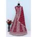Picture of Stunning Georgette Maroon Anarkali Salwar Kameez