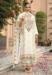 Picture of Shapely Chiffon Off White Straight Cut Salwar Kameez