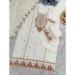 Picture of Shapely Chiffon Off White Straight Cut Salwar Kameez
