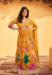 Picture of Splendid Chiffon & Silk Orange Party Wear Gown