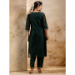 Picture of Sightly Silk Sea Green Readymade Salwar Kameez
