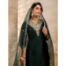 Picture of Sightly Silk Sea Green Readymade Salwar Kameez