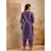 Picture of Classy Silk Dark Slate Blue Readymade Salwar Kameez