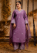 Picture of Magnificent Silk Grey Readymade Salwar Kameez