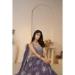 Picture of Beautiful Satin & Silk Dark Slate Blue Lehenga Choli