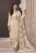 Picture of Pleasing Silk Sea Shell Straight Cut Salwar Kameez