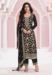 Picture of Sublime Chiffon Black Straight Cut Salwar Kameez