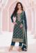 Picture of Chiffon Midnight Blue Straight Cut Salwar Kameez