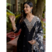 Picture of Ideal Rayon Black Readymade Salwar Kameez