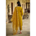 Picture of Charming Silk Dark Golden Rod Readymade Salwar Kameez