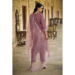 Picture of Amazing Silk Plum Readymade Salwar Kameez