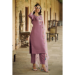Picture of Amazing Silk Plum Readymade Salwar Kameez