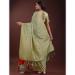 Picture of Beautiful Cotton Dark Olive Green Saree