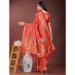 Picture of Bewitching Silk Crimson Saree