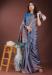 Picture of Nice Silk Steel Blue Saree