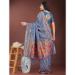 Picture of Nice Silk Steel Blue Saree