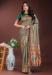 Picture of Beautiful Silk Medium Sea Green Saree