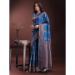 Picture of Pretty Silk Steel Blue Saree