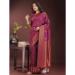 Picture of Beautiful Silk Purple Saree