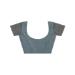 Picture of Nice Cotton Light Slate Grey Saree