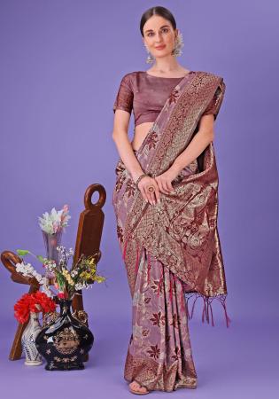 Picture of Fascinating Cotton Maroon Saree