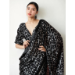 Picture of Statuesque Chiffon Black Saree