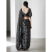 Picture of Statuesque Chiffon Black Saree