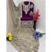 Picture of Georgette Dim Gray Straight Cut Salwar Kameez