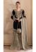 Picture of Exquisite Georgette Black Straight Cut Salwar Kameez
