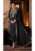 Picture of Shapely Georgette Black Straight Cut Salwar Kameez