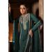 Picture of Georgette Dark Slate Grey Straight Cut Salwar Kameez