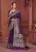 Picture of Gorgeous Silk Purple Saree