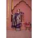 Picture of Gorgeous Silk Purple Saree