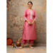 Picture of Exquisite Silk Rosy Brown Readymade Salwar Kameez