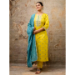 Picture of Pleasing Silk Dark Golden Rod Readymade Salwar Kameez