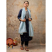 Picture of Appealing Silk Midnight Blue Readymade Salwar Kameez